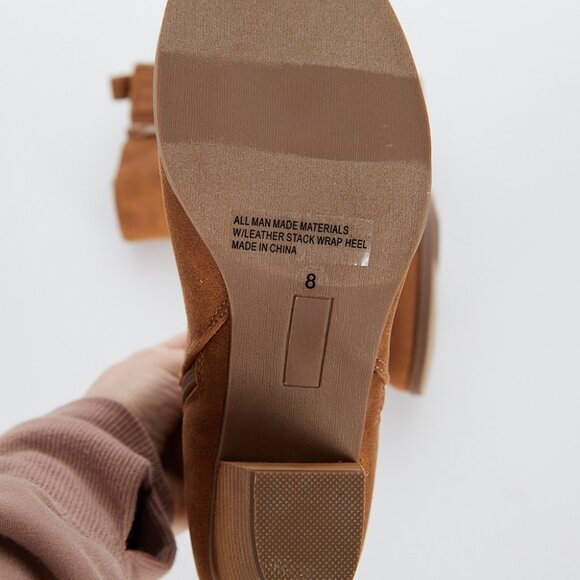 DV Dolce Vita Stitch Fix Caitie Bootie in Tan Women's 8 NWT - Picture 6 of 9